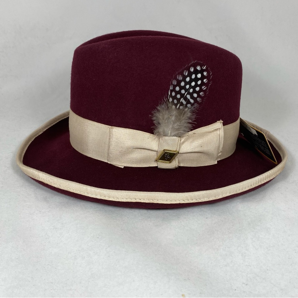 Stacy Adams Homburg Hat - SAW545